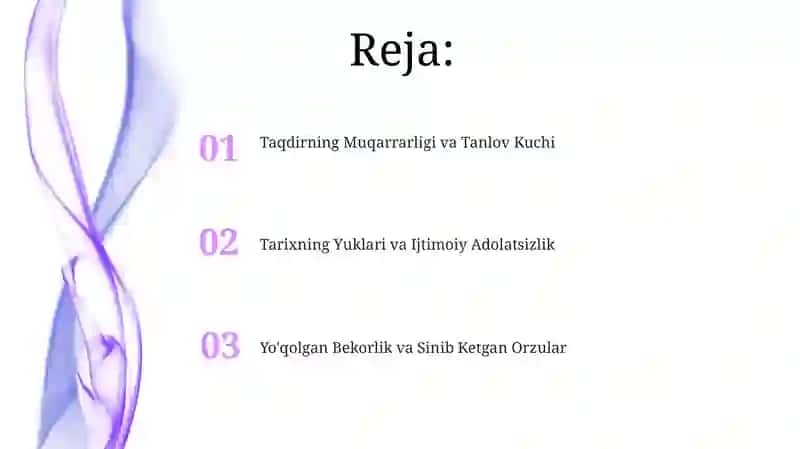 Tushda kechgan umrlar 2