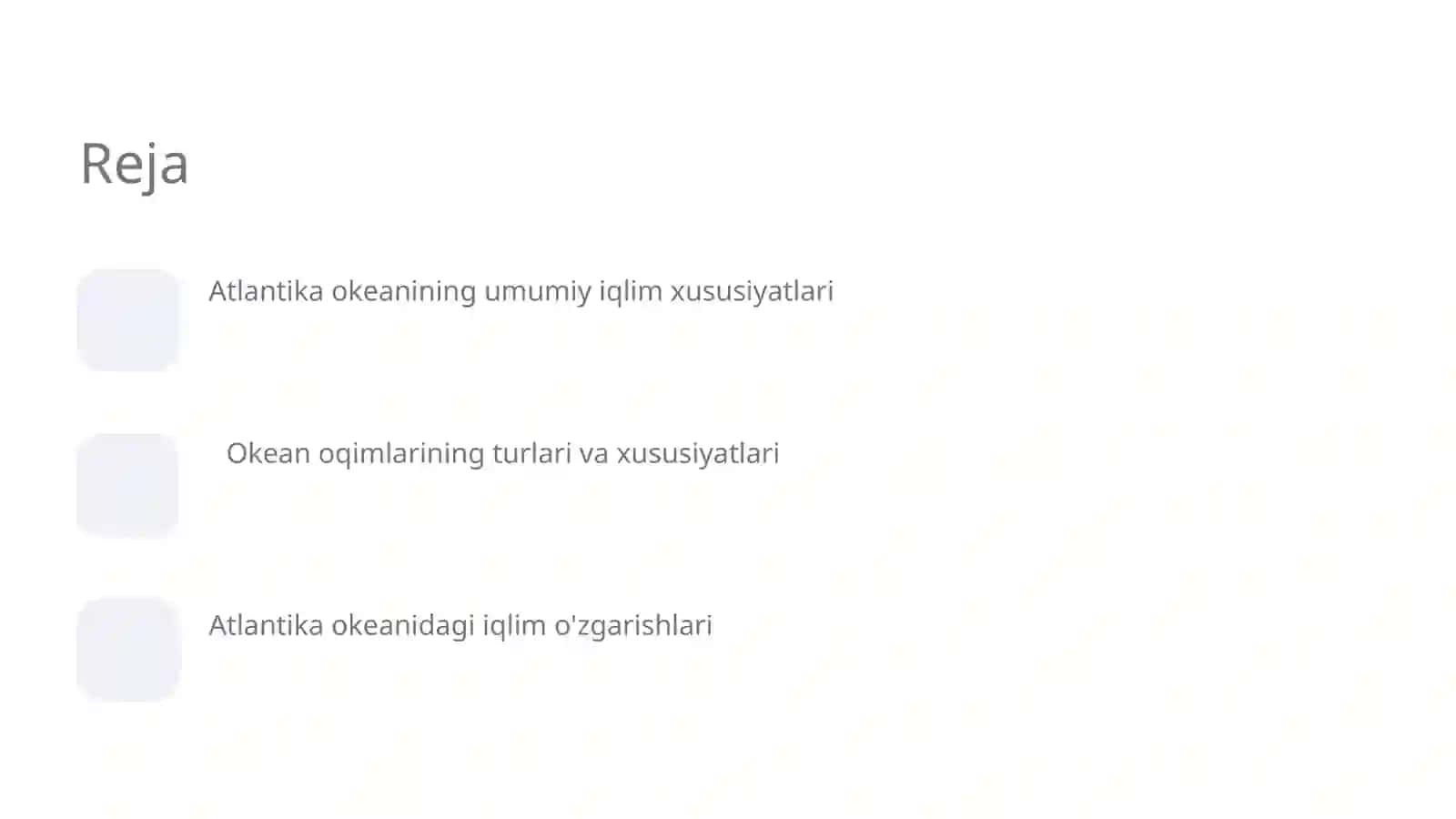 Atlantika okeanining iqlimi va dengiz oqimlari 2