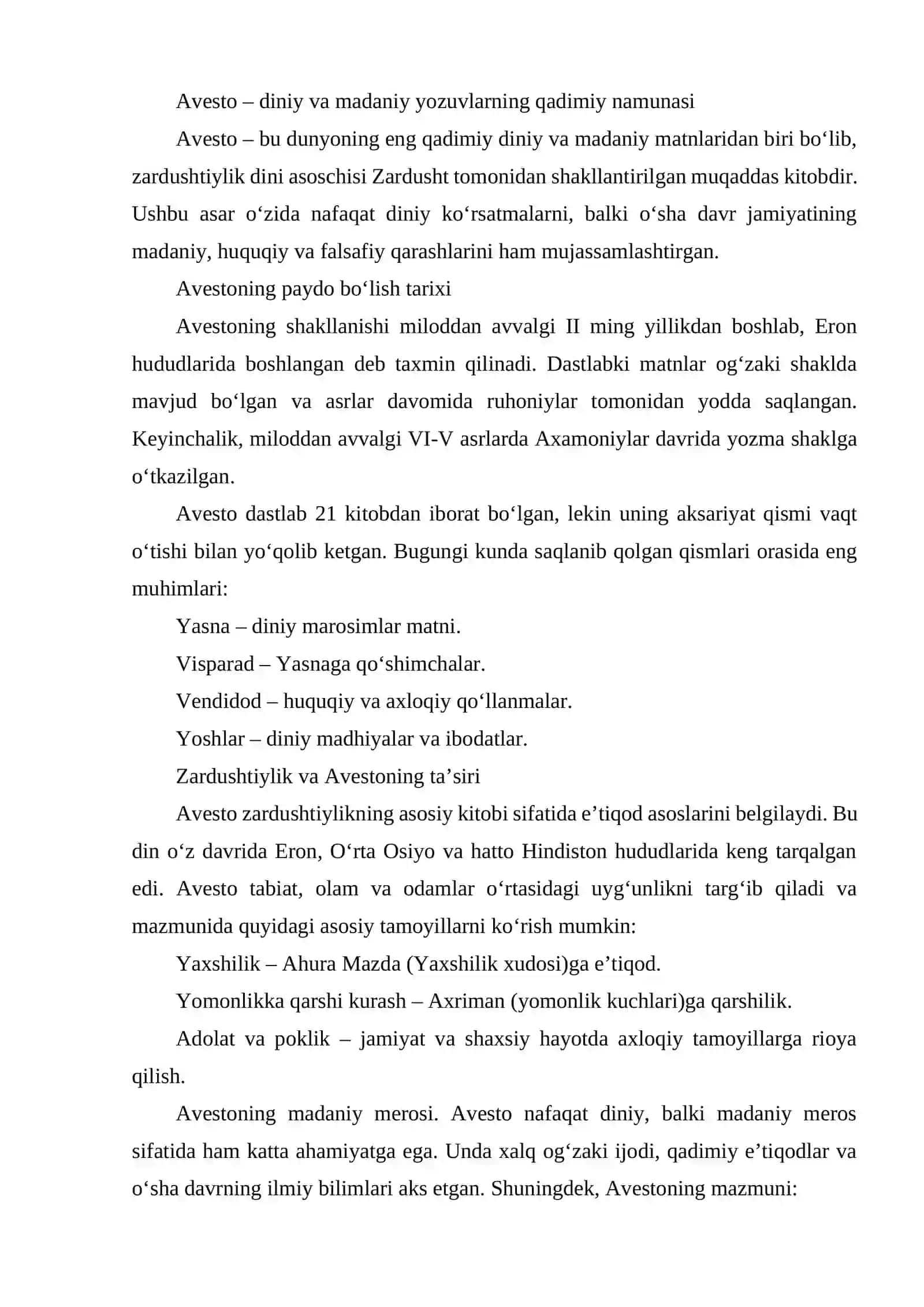 AVESTO BEHISTUN PERSAPOLDAGI YOZUVLAR QADIMGI EPIKGRAFIKA YODGORLIGI SIFATIDA 2