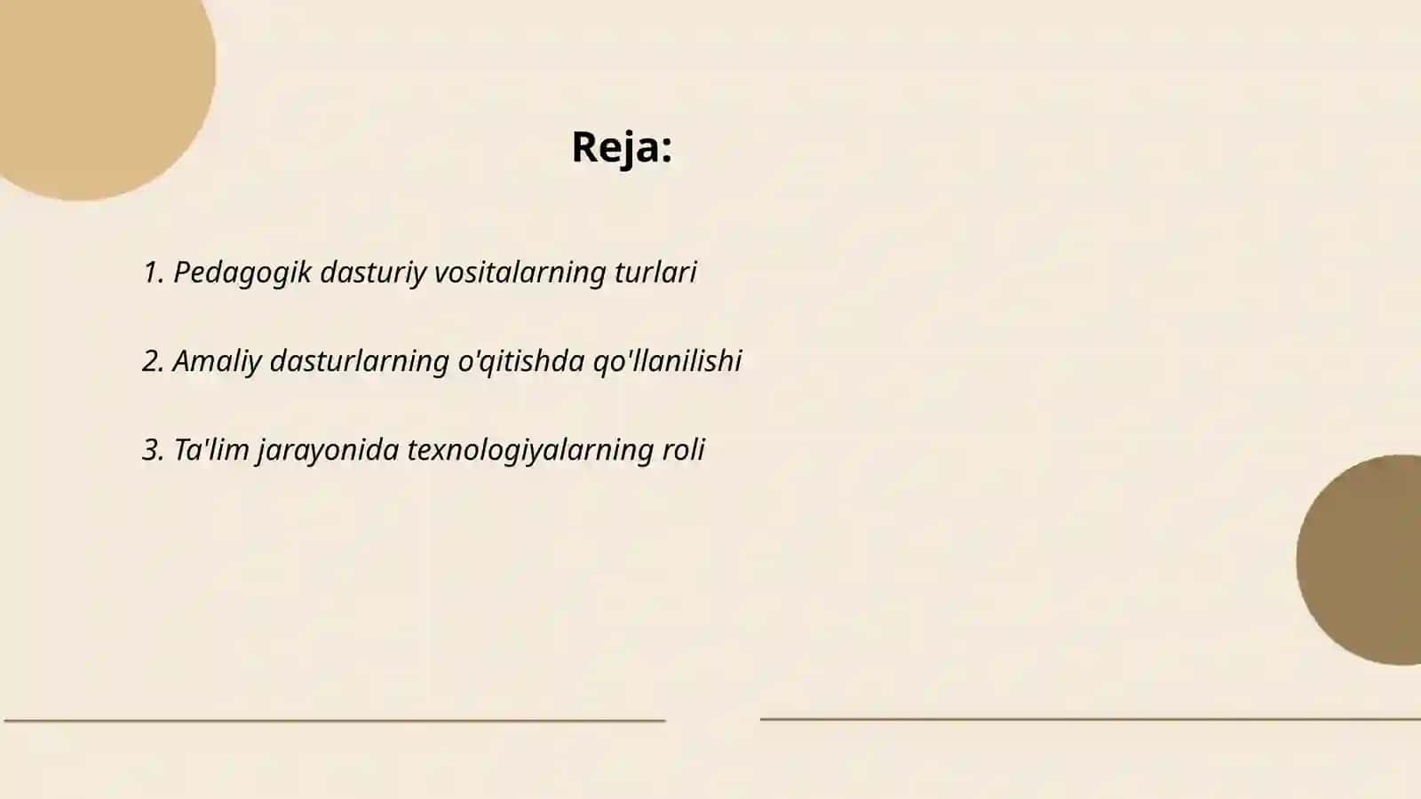 Pedagogik faoliyatda amaliy Va pedagogik dasturiy vositalardan foydalanish 2