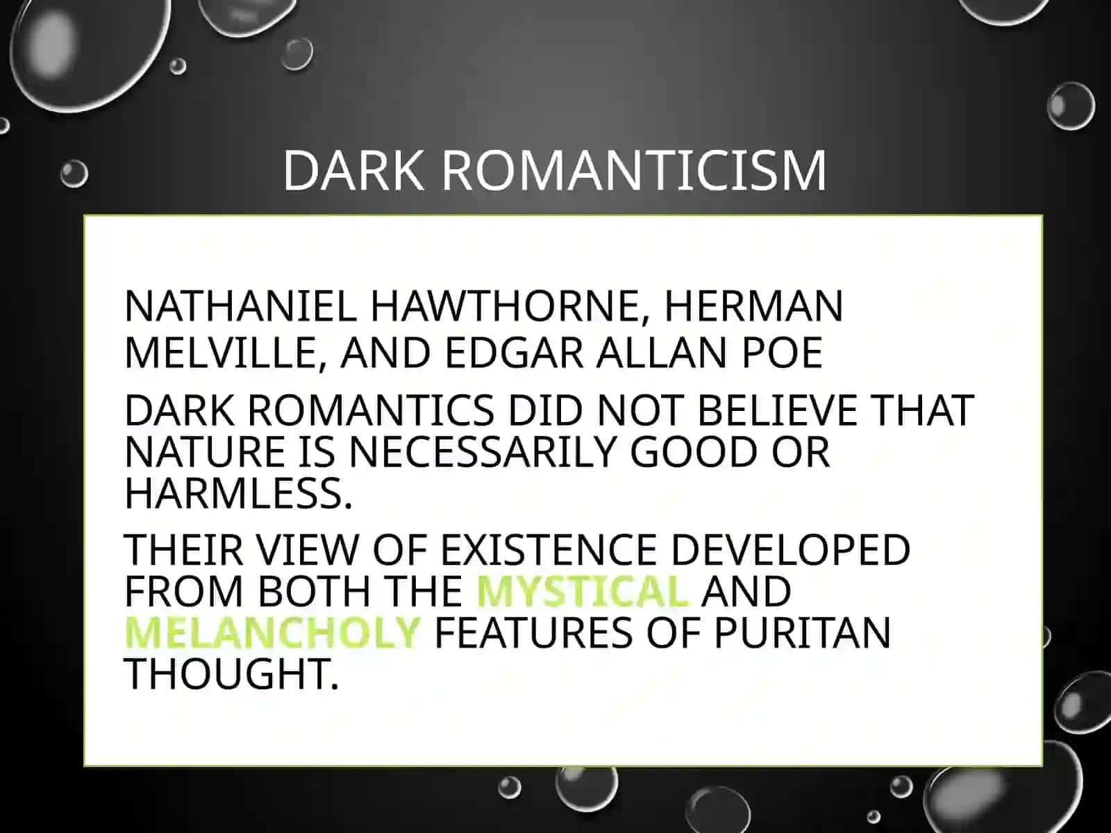 Dark Romanticism 2