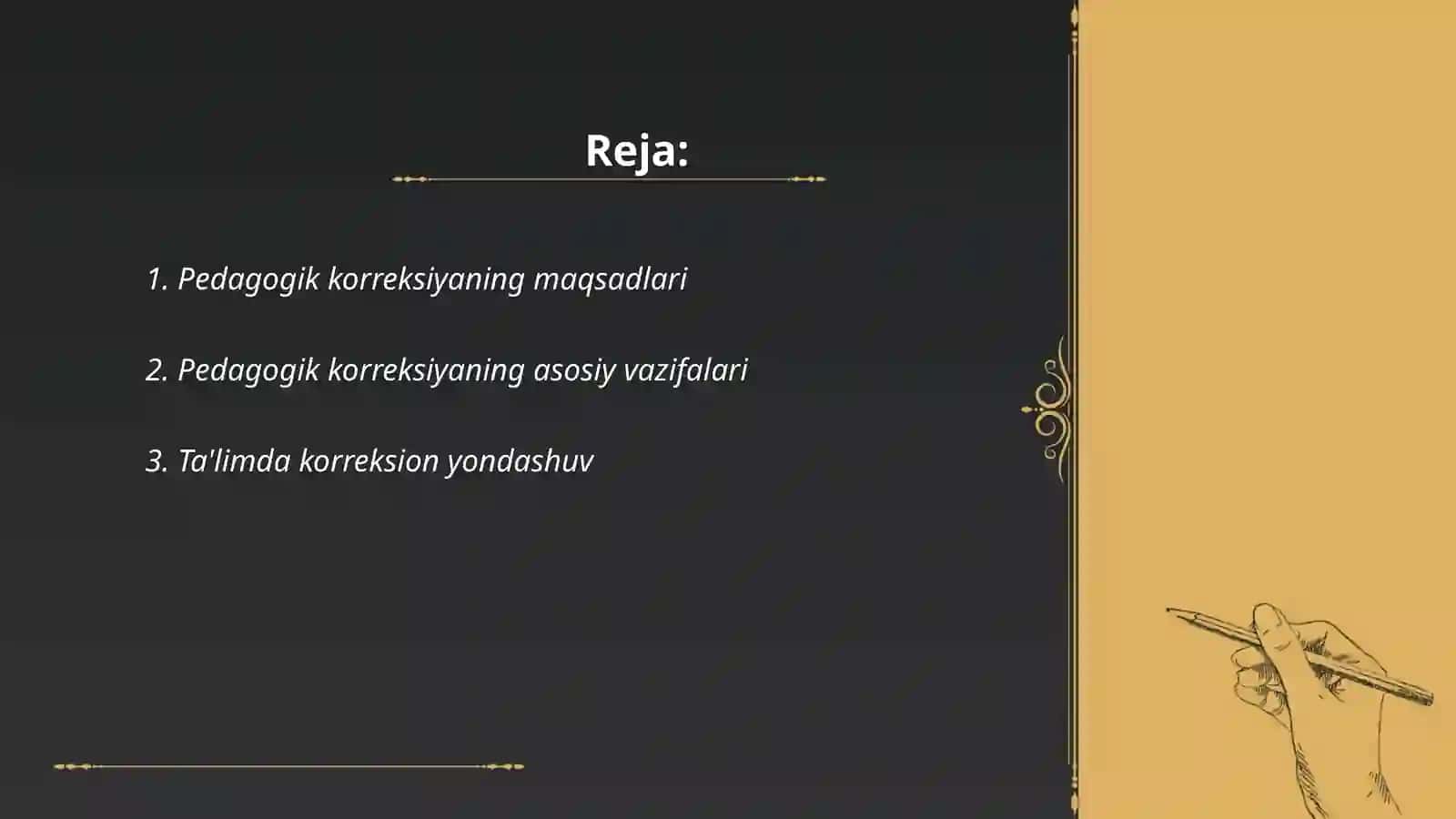 Pedagogik korreksiyaning maqsad va vazifalar 2