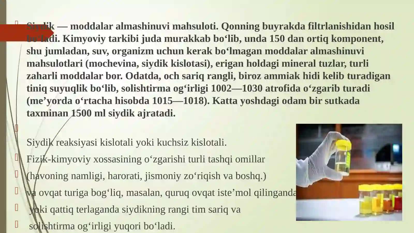 Umumiy siydik tahlili 2