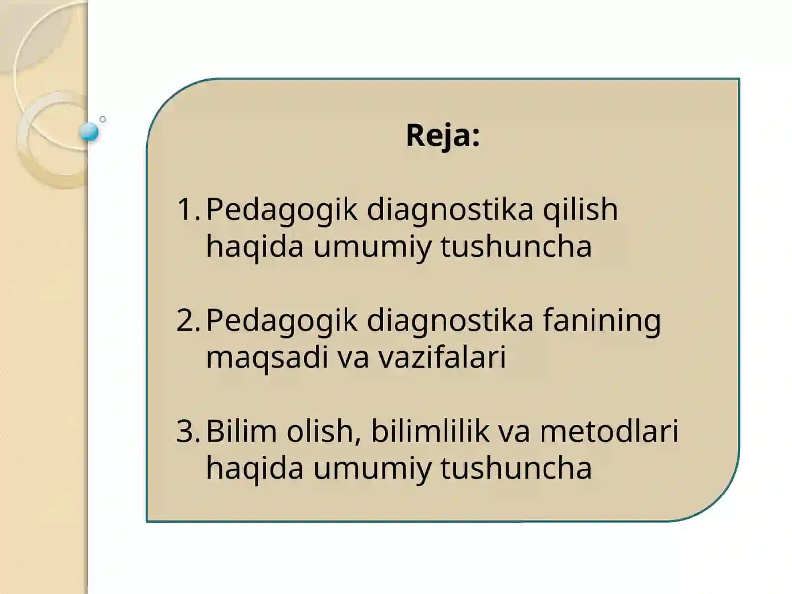 Pedagogik diagnostikaning mazmuni va ahamiyati 2