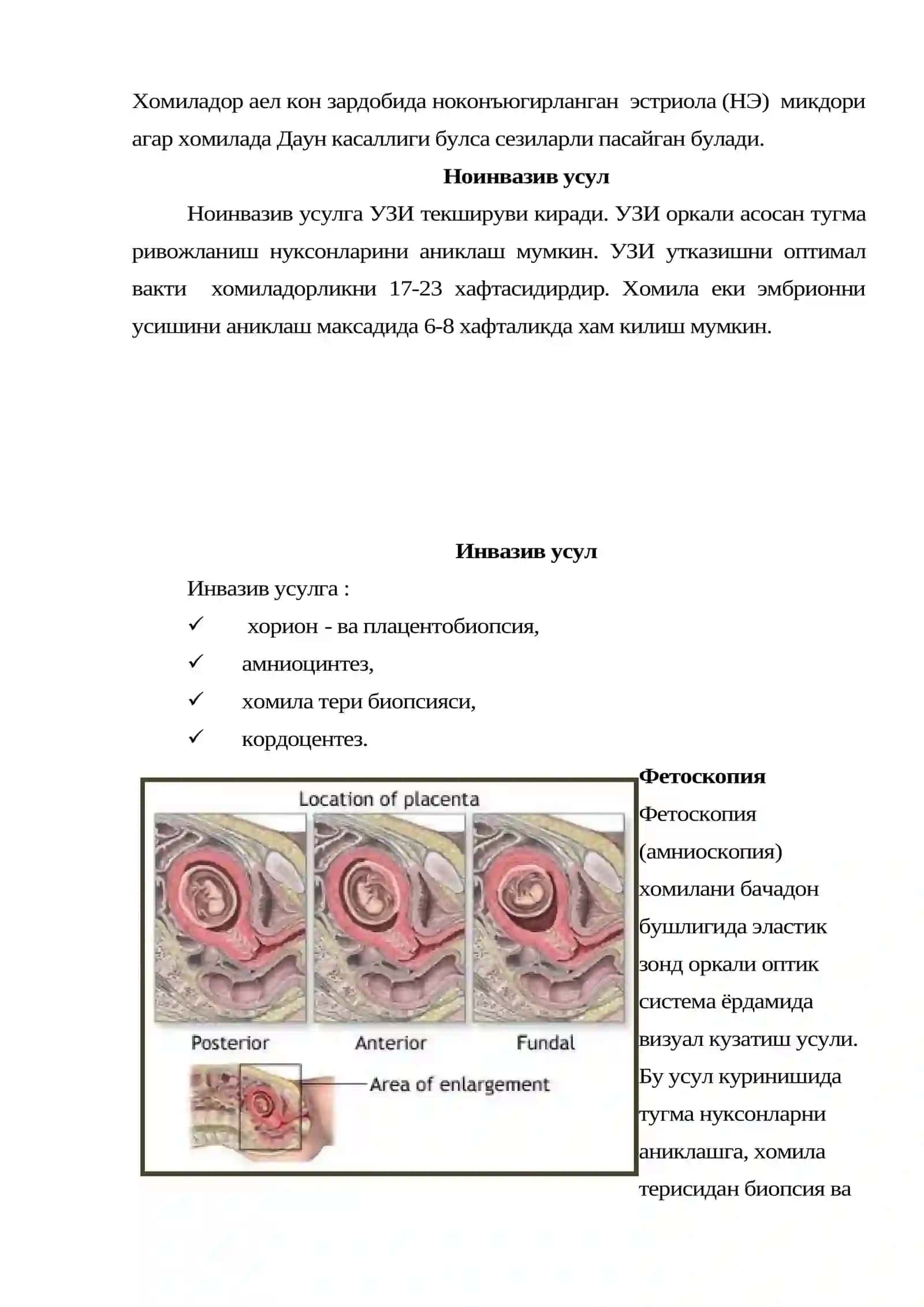 Prenatal diagnostika 2