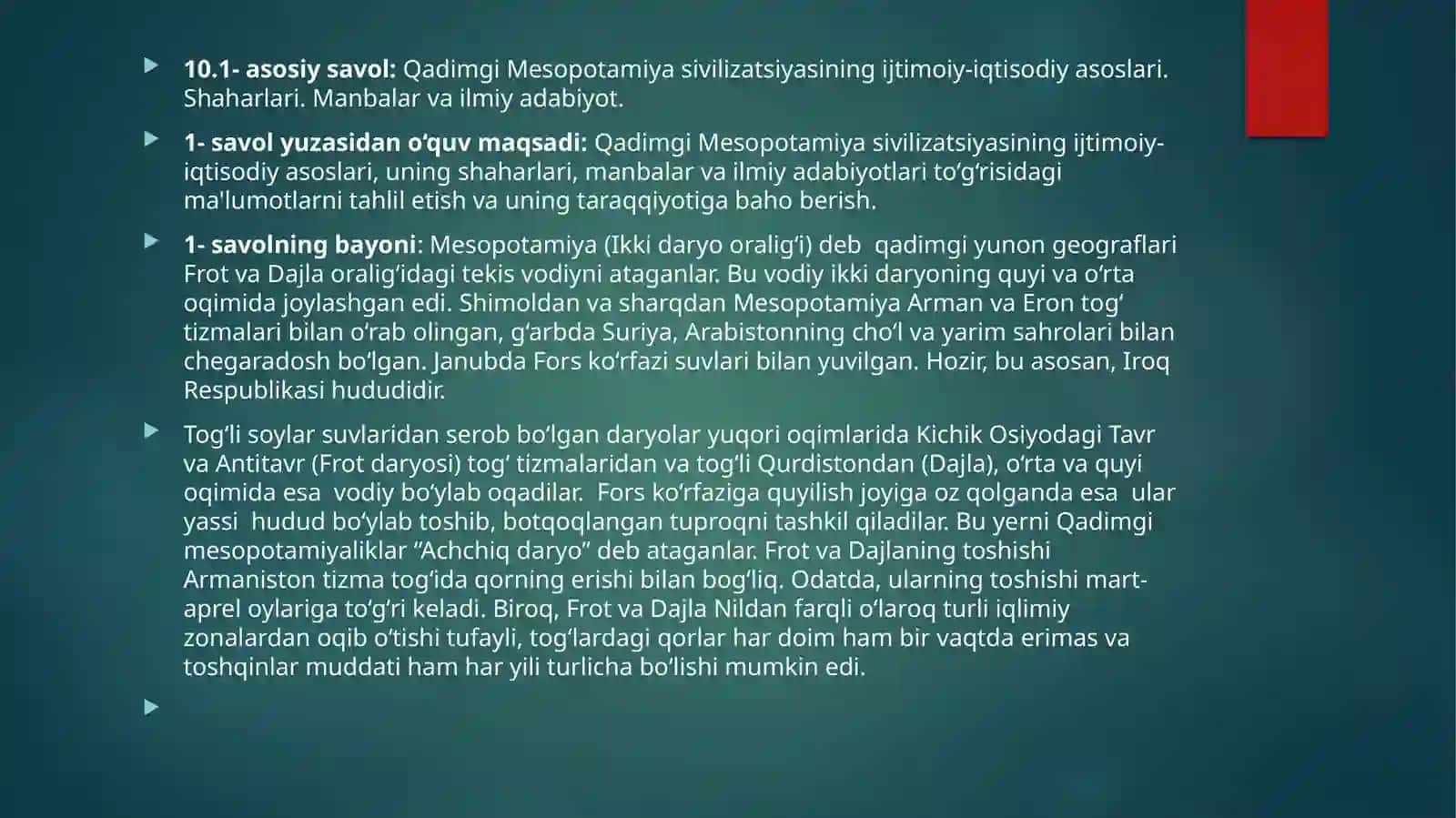 Qadimgi Mesopatamiyavasivilizatsiyasi 2