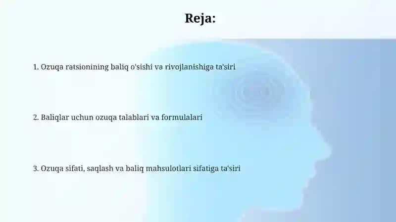 Baliqlarnioʻsishvarivojlanishigaozuqaratsioniningahamiyati 2