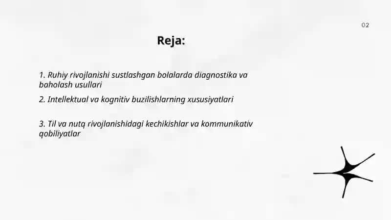 Ruhiy rivojlanisi sustlashgan bolalarning psixologik muammolari va òziga xos xususiyatlari 2