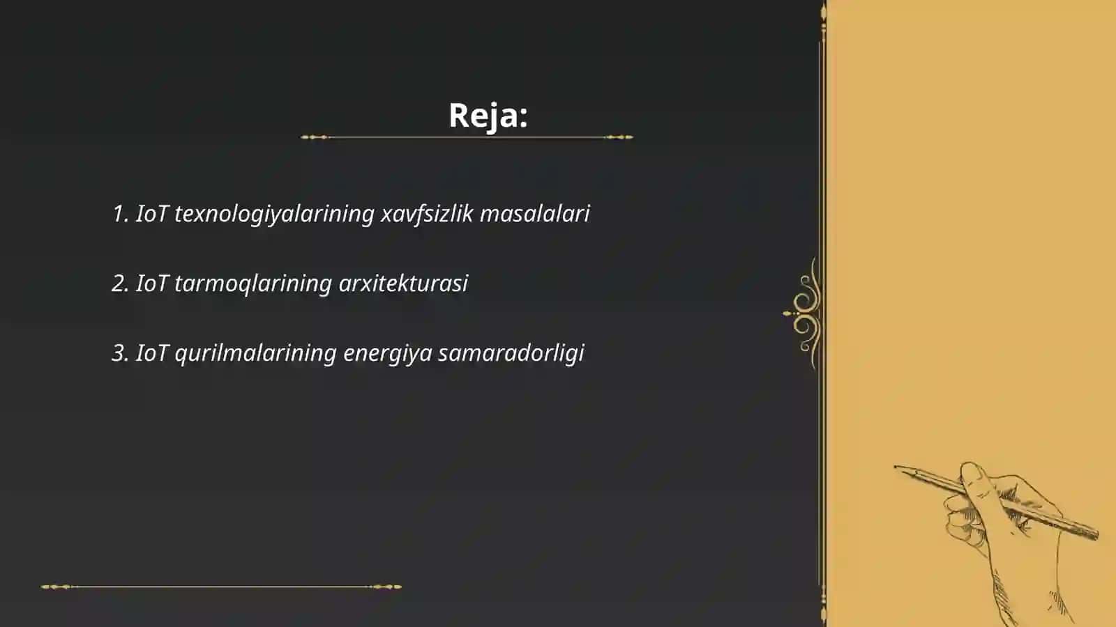 IoT texnologiyasini rivojlantirish xususiyatlari 2
