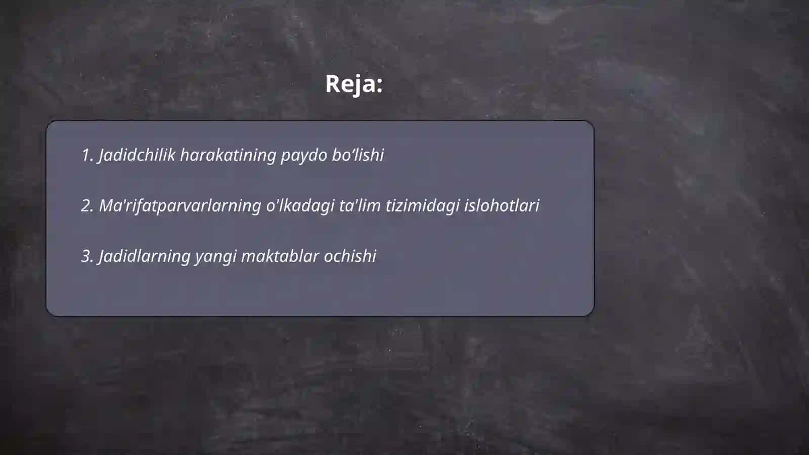 Jadid ma'rifatparvarlarning o'lka ijtimoiy-ma'naviy hayotida tutgan o'rni 2