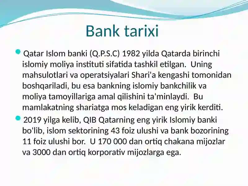 Qatar Islom banki 2