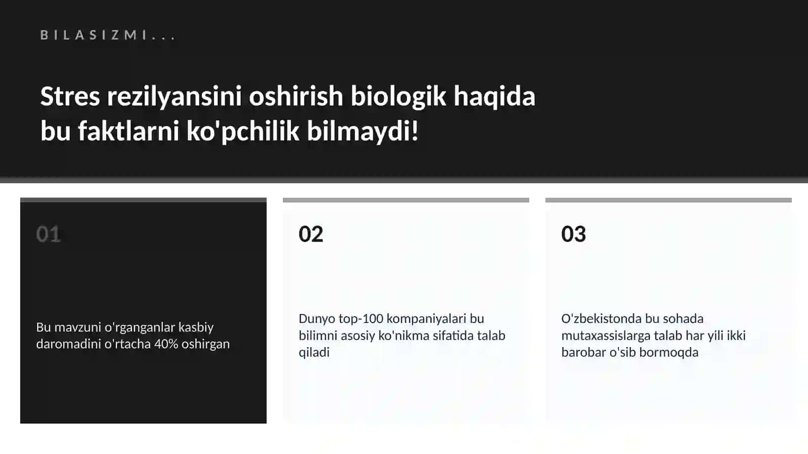 Stres rezilyansini oshirish biologik 2