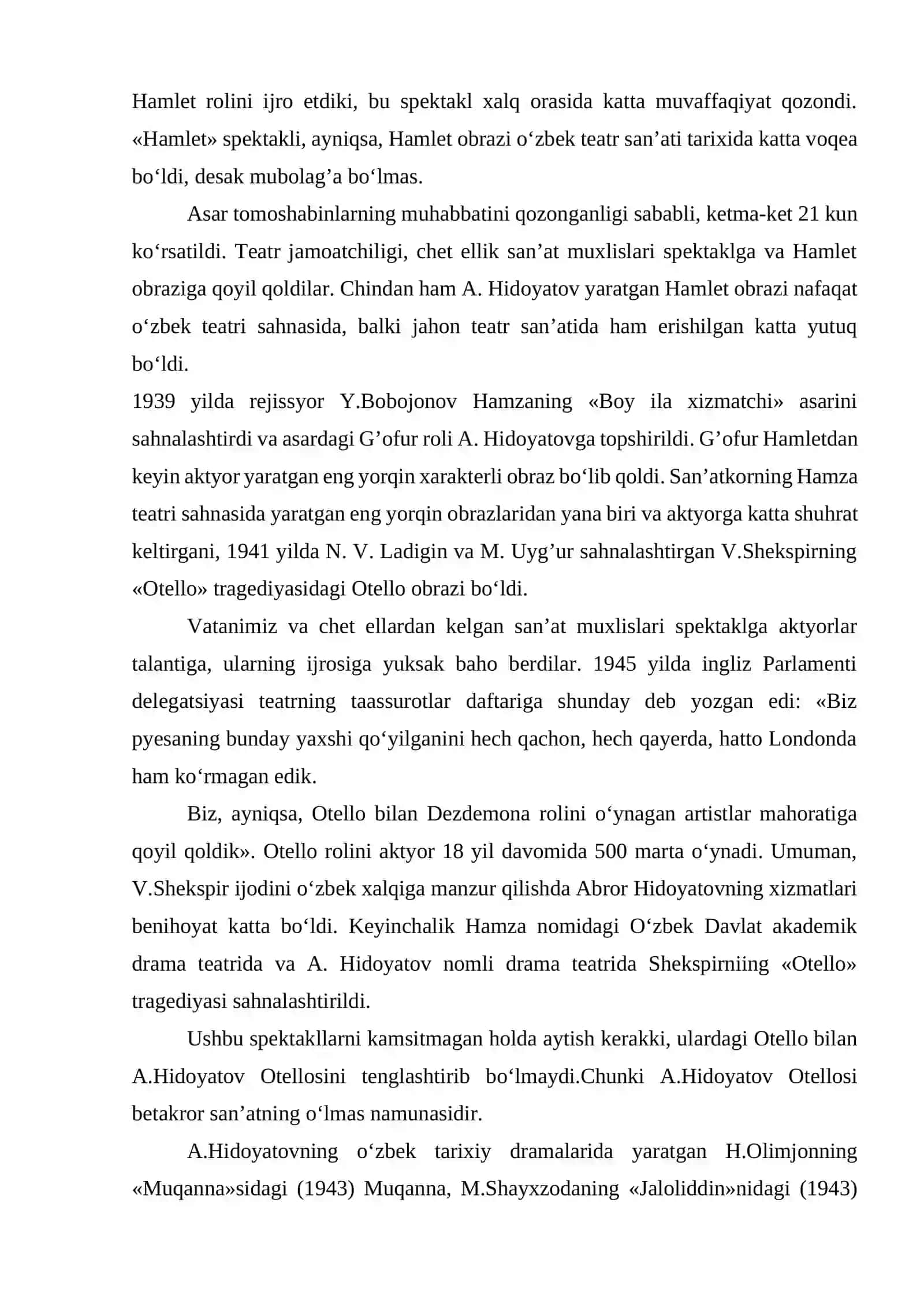 Mavzu yuzasidan mashq va topshiriqlar 2