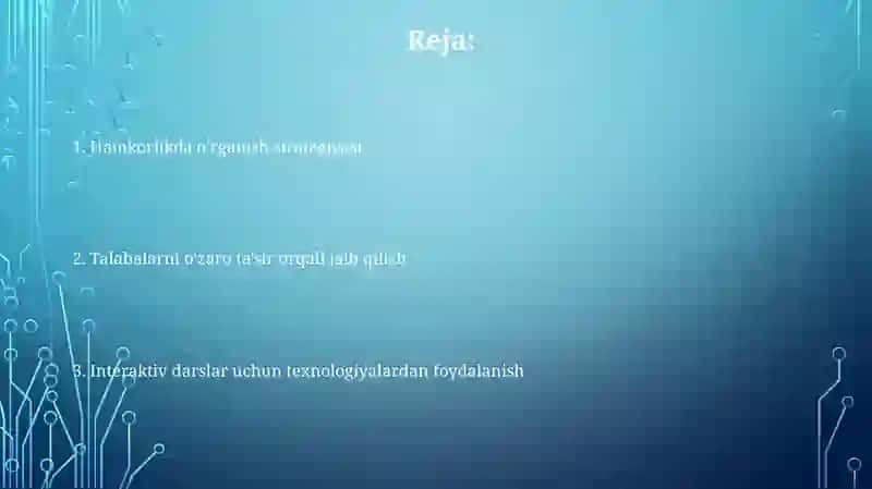 Til oʻqitishning interfaol usullari 2
