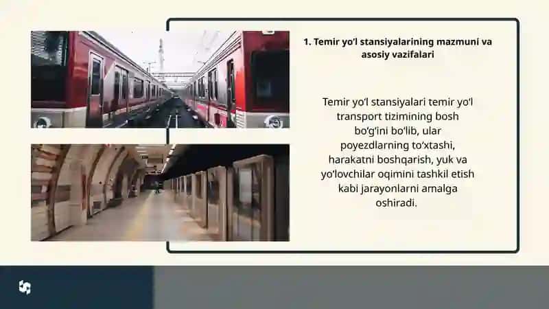Temir yo'l stansiyalari va vokzallari 2