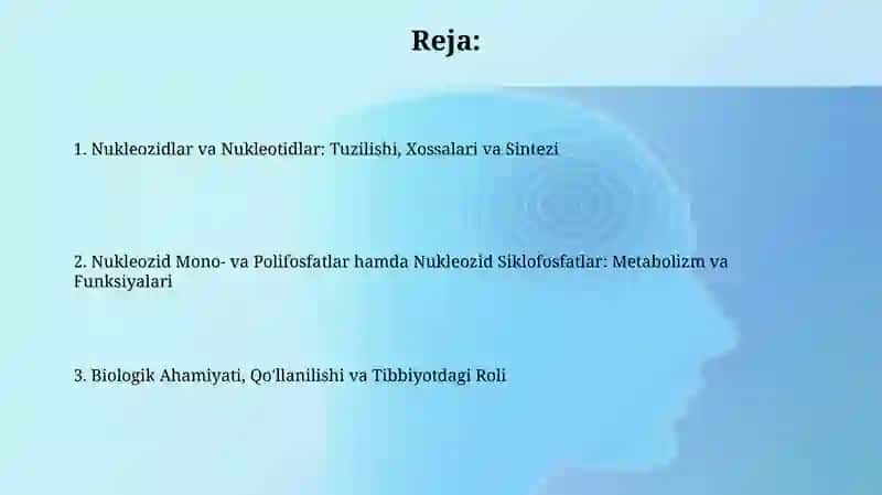 Nukleozidlar va Nukleotidlar: Tuzilishi, Xossalari va Sintezi 2