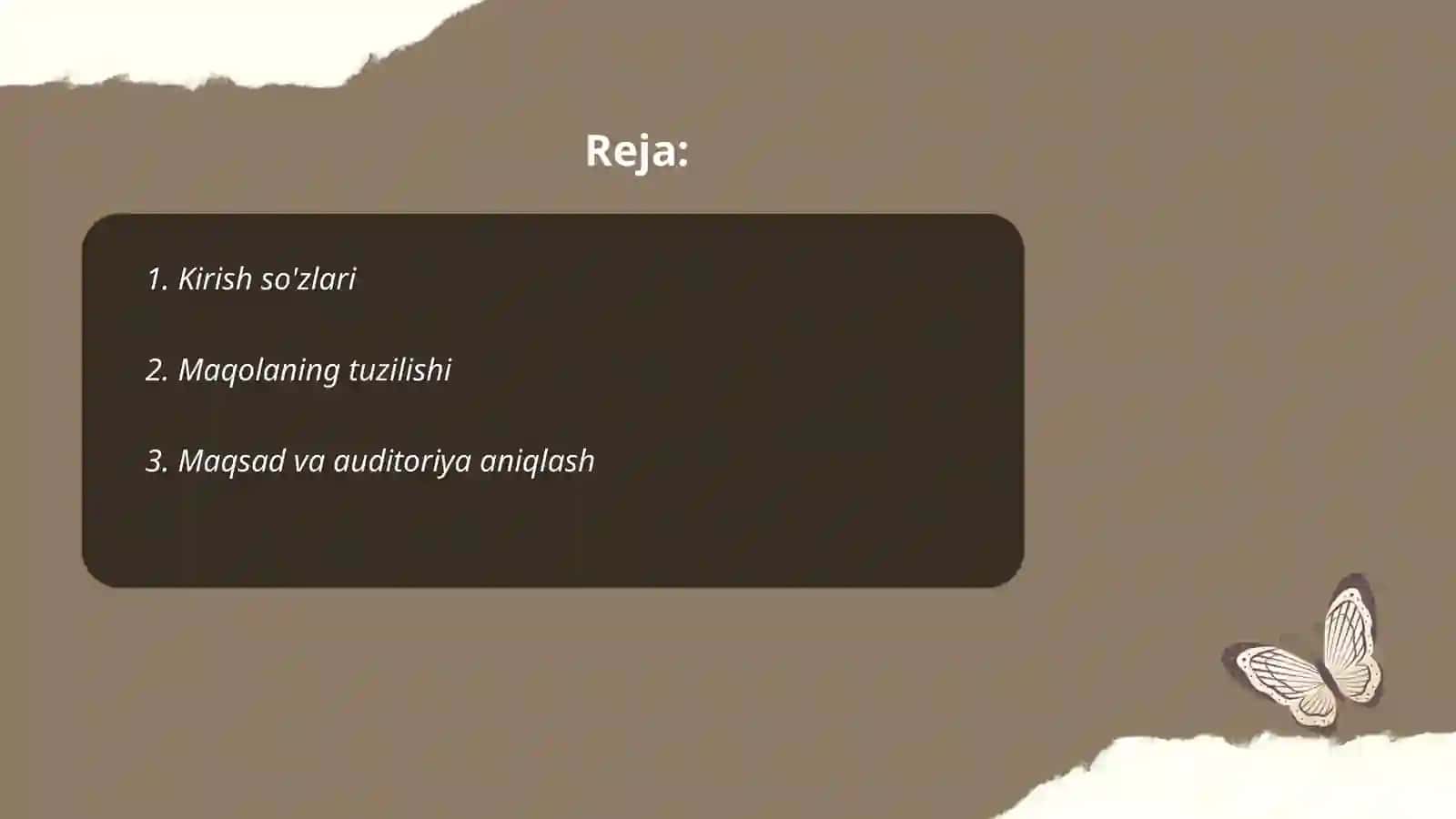 Maqola yozish qoidalari 2