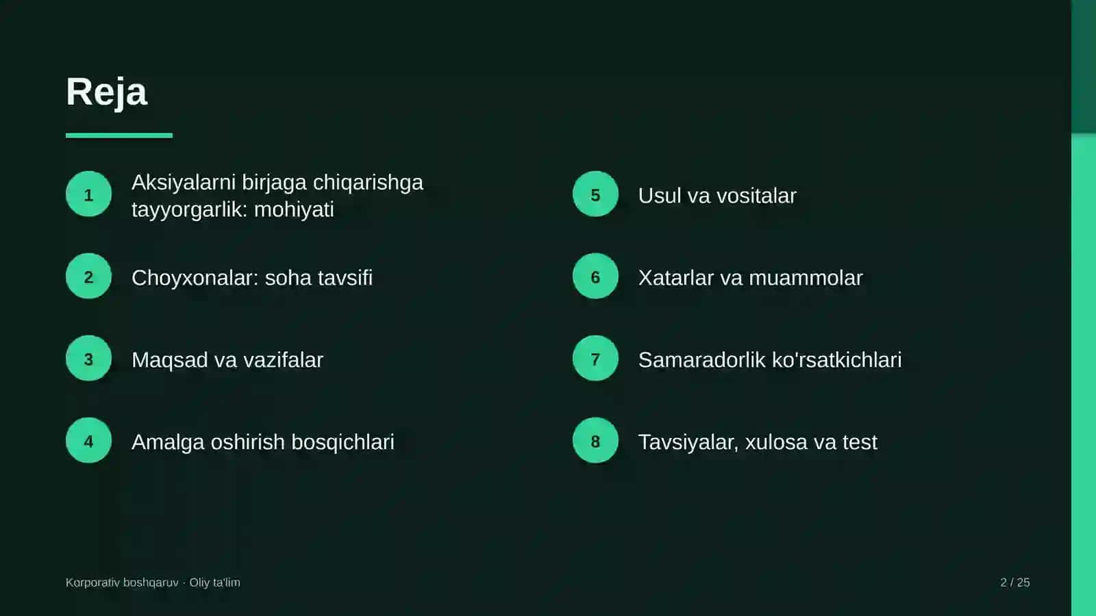 choyxonalarda aksiyalarni birjada joylashtirishga tayyorgarlik ko'rish 4638 2