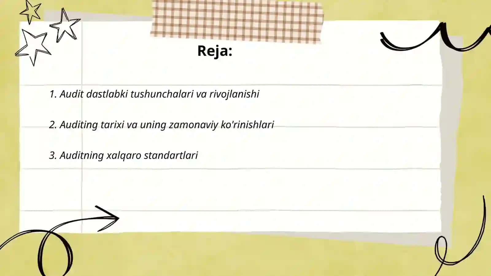 Auditning paydo bo'lishi va rivojlanishi 2