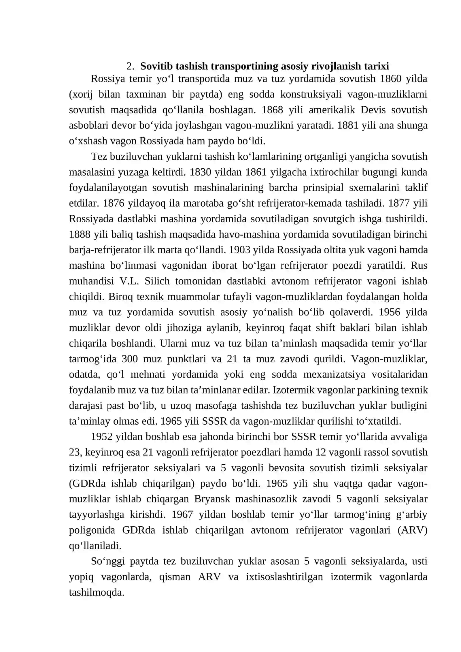 Kirish. YEtkazib berish zanjiri 2