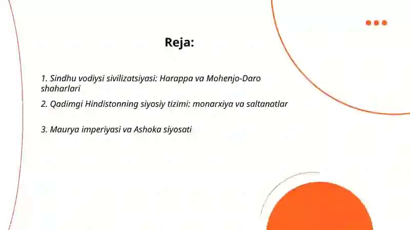 Qadimgi Hindiston xalqi va madaniyati,siyosiy va ijtimoiy hayoti 2