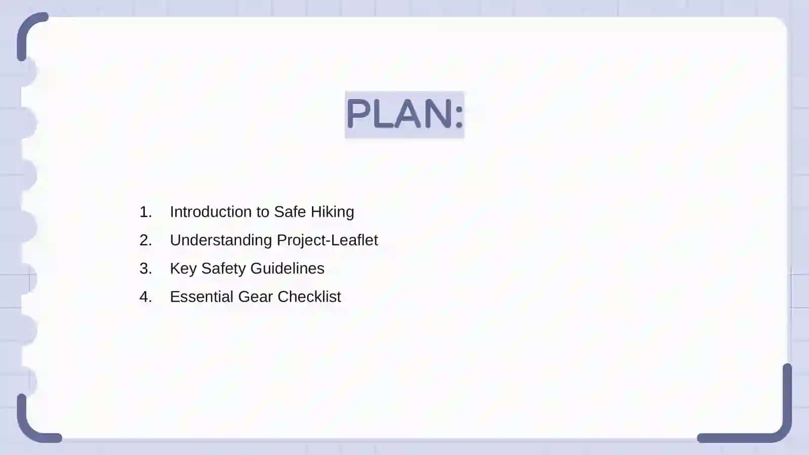 Project-leaflet safe hiking 2