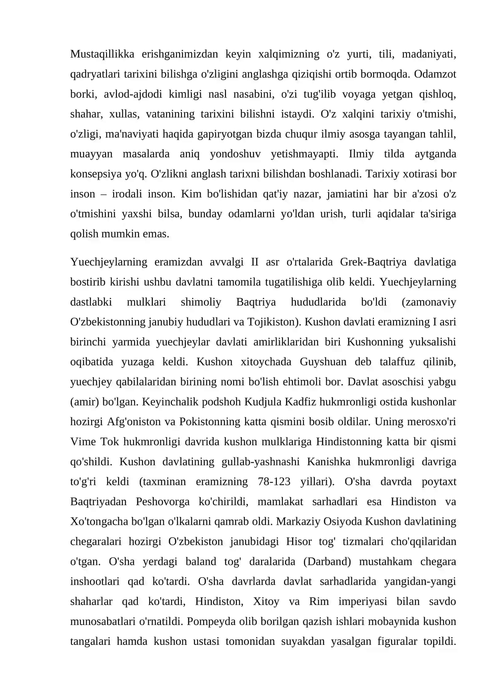 Kushon davlatinig kelib chiqishi 2