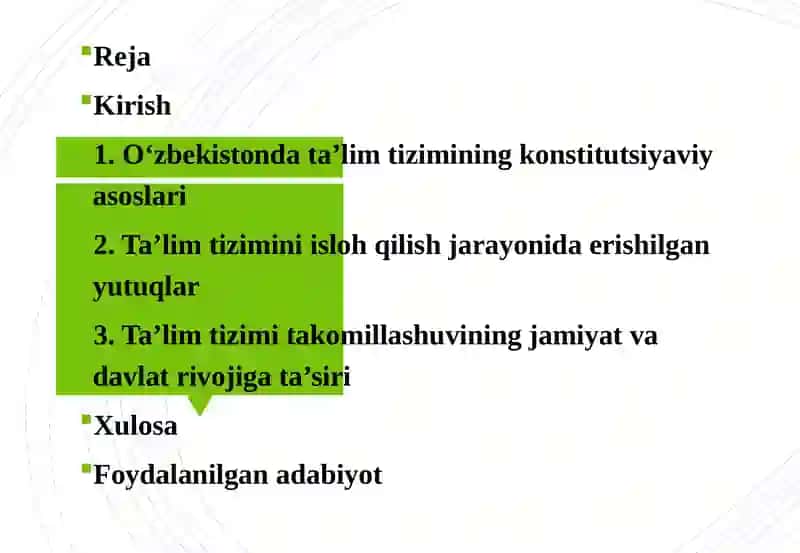 O‘zbekiston data’lim tizimining takomillashuvi 2