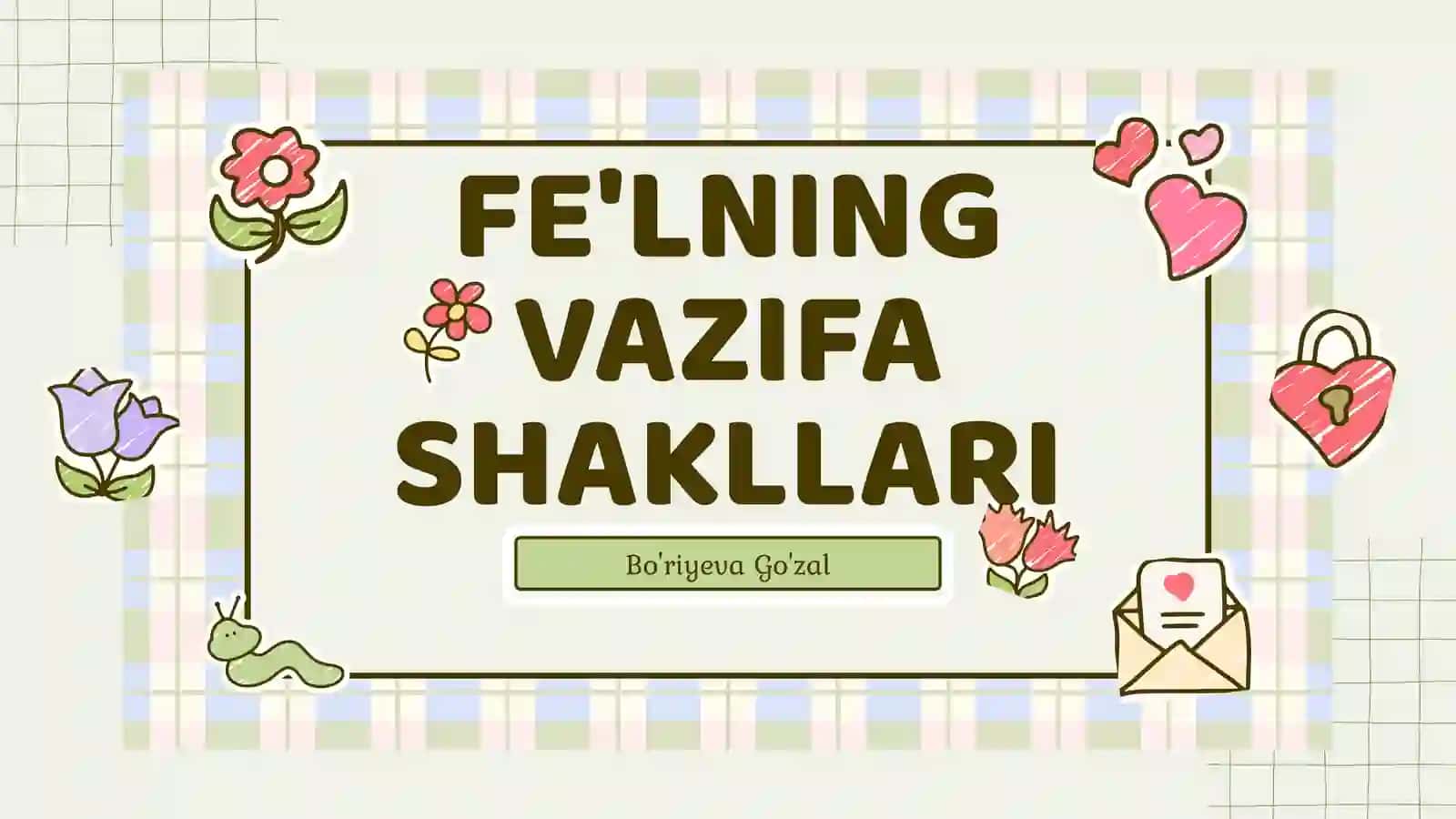 Fe'lning funksional shakllari tahlili 2