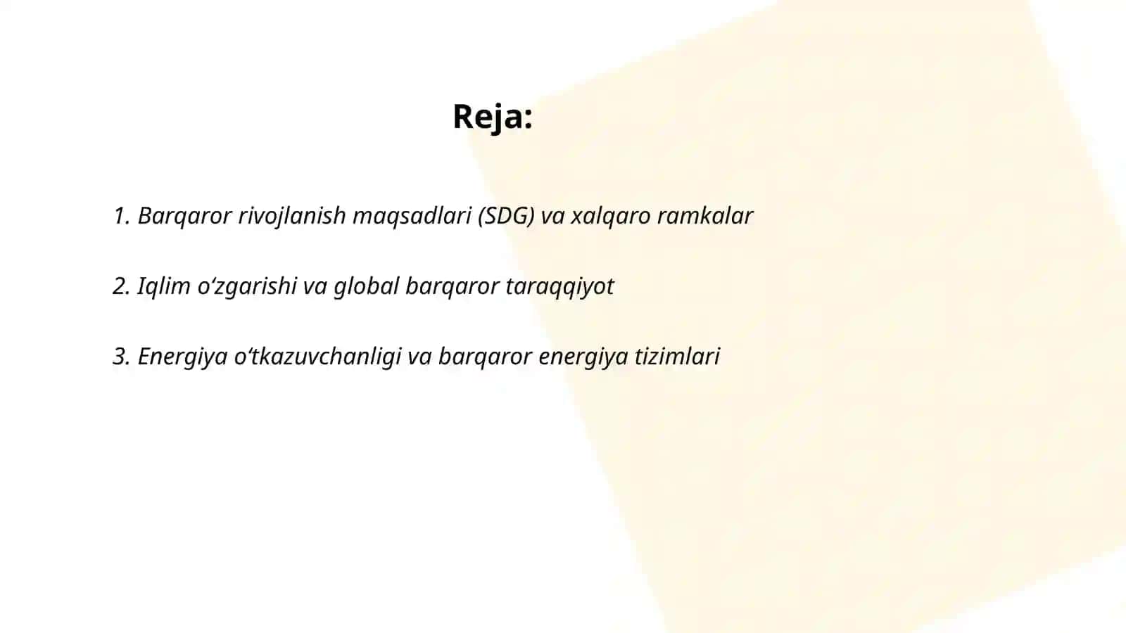 Glabal jarayonlar va barqaror taraqqiyot falsafasi 2