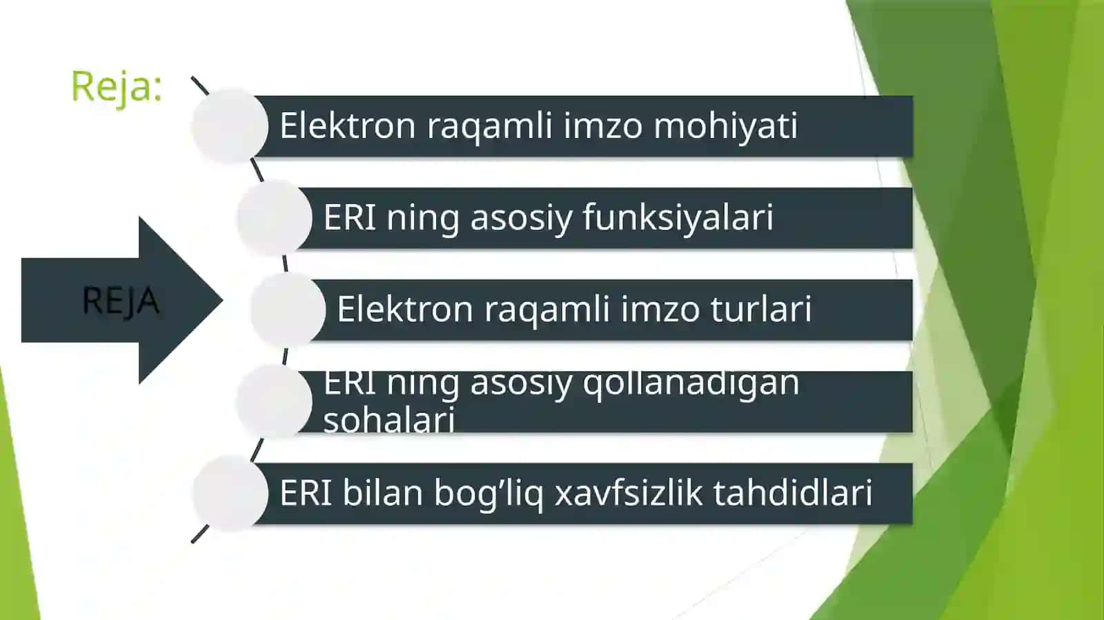 Elektron raqamli imzo (ERI) tushunchasi 2