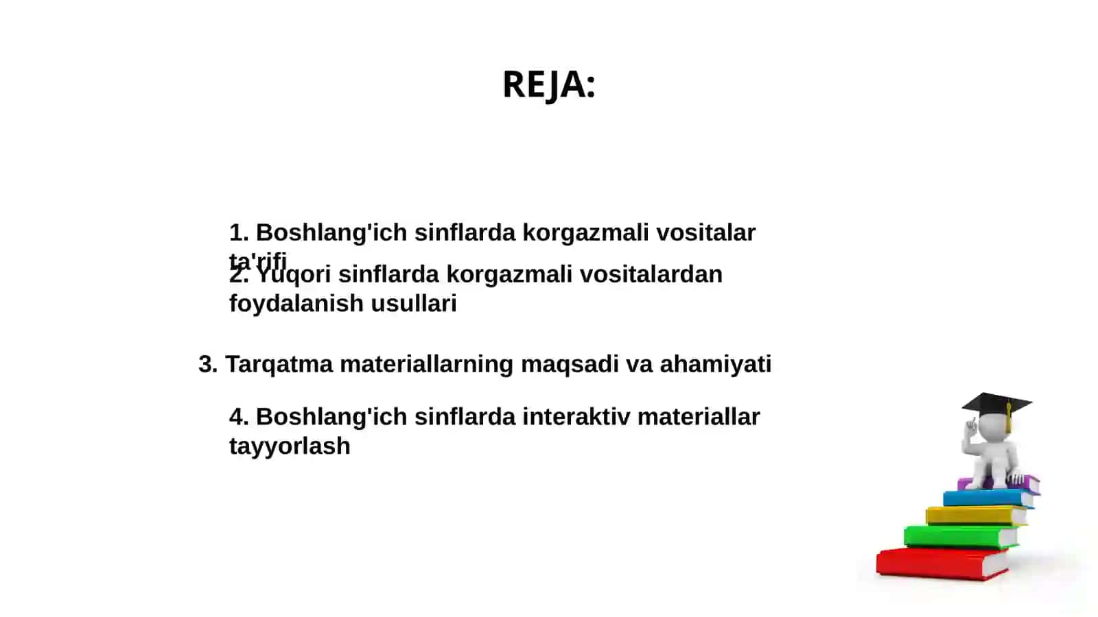 Boshlangich va yuqori sinflarda korgazmali vositalar va tarqatma materiallar tayyorlash 2