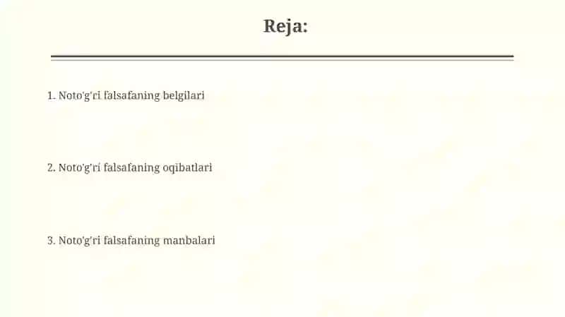 Ong falsafasi 2