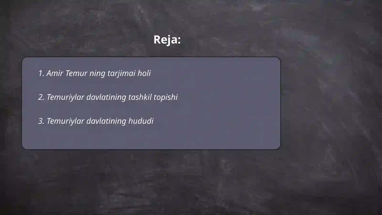 Temuriylar davlati 2