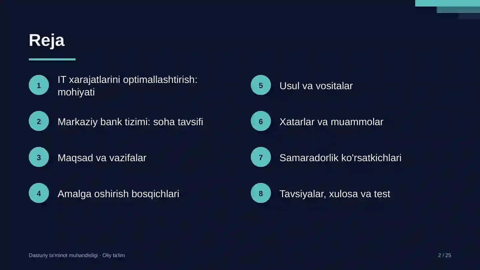 markaziy bank tizimida it xarajatlarini optimallashtirish 3424 2