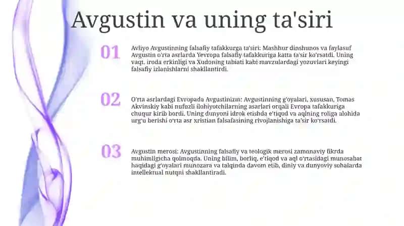 OʻRta Asrlar Yevropasida Falsafiy Tafakkur 2