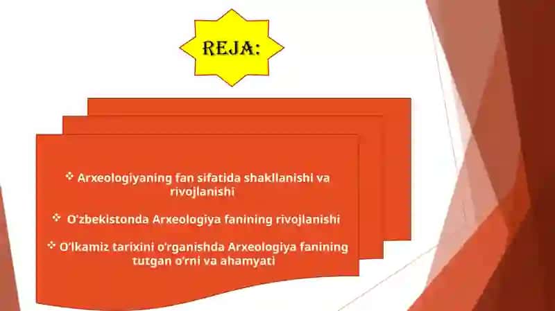 O’lkamiz tarixini yoritishda Arxeologiya fanining tutgan o’rni va ahamiyati 2