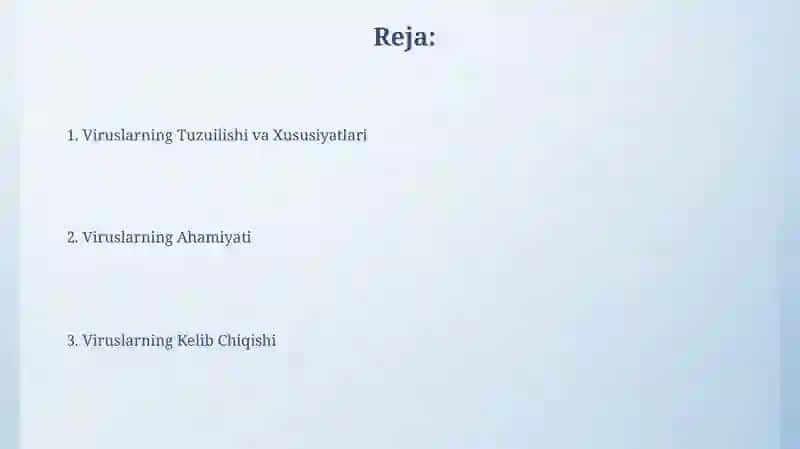 Viruslarning kelib chiqishi va ularning ahamiyati 2