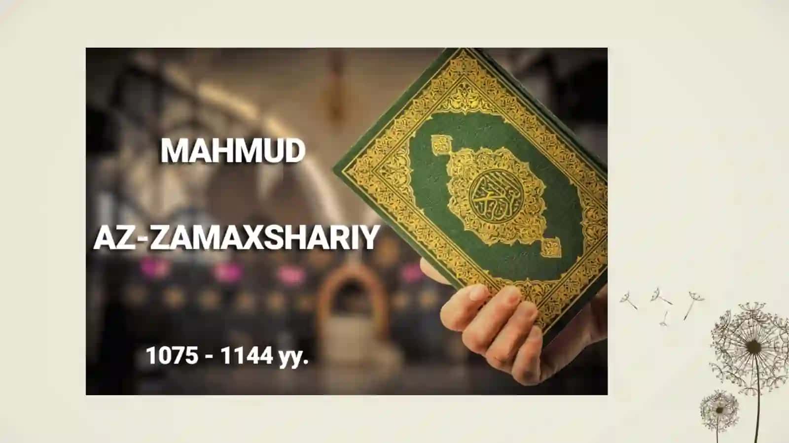 Mahmud ibn Umar аz Zamakhshariy 2