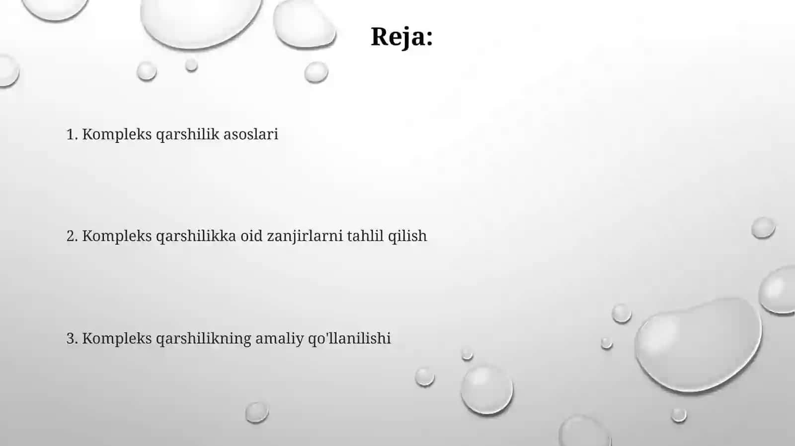 Murakkabqarshilik 2