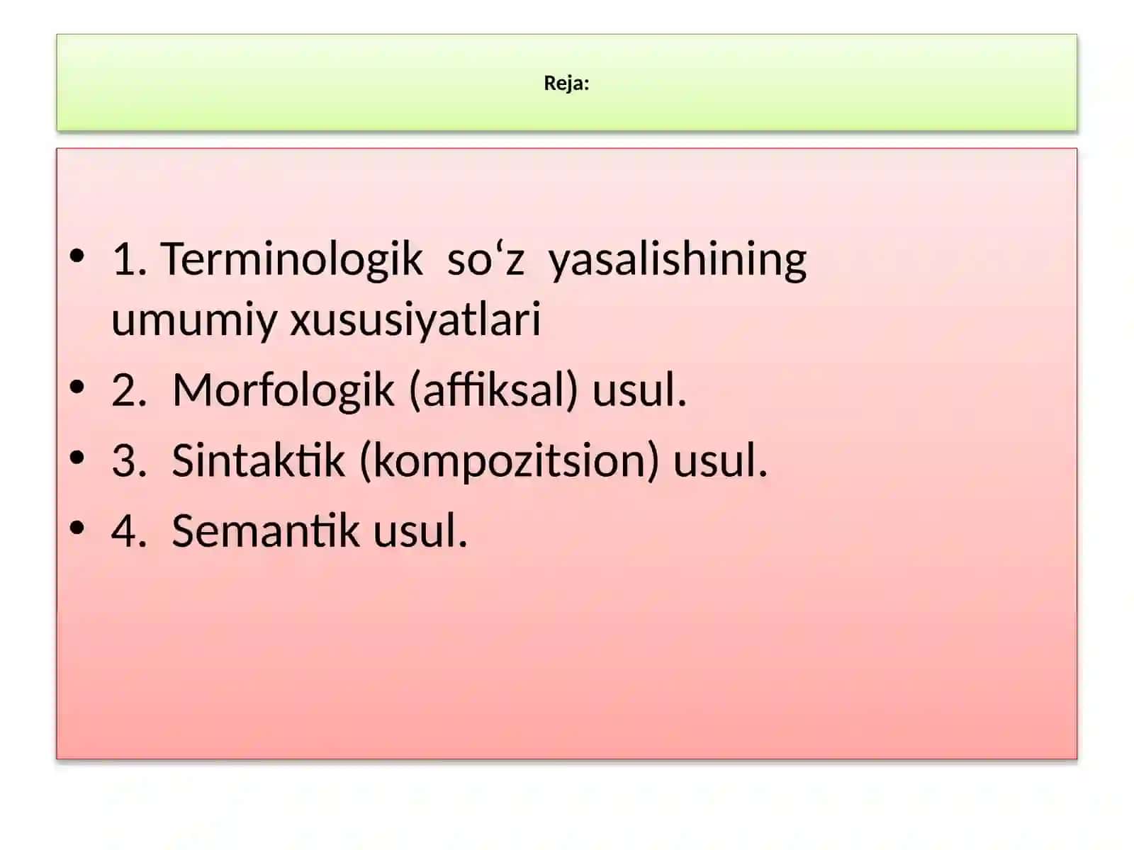 Morfologik va sintaktik usullar 2