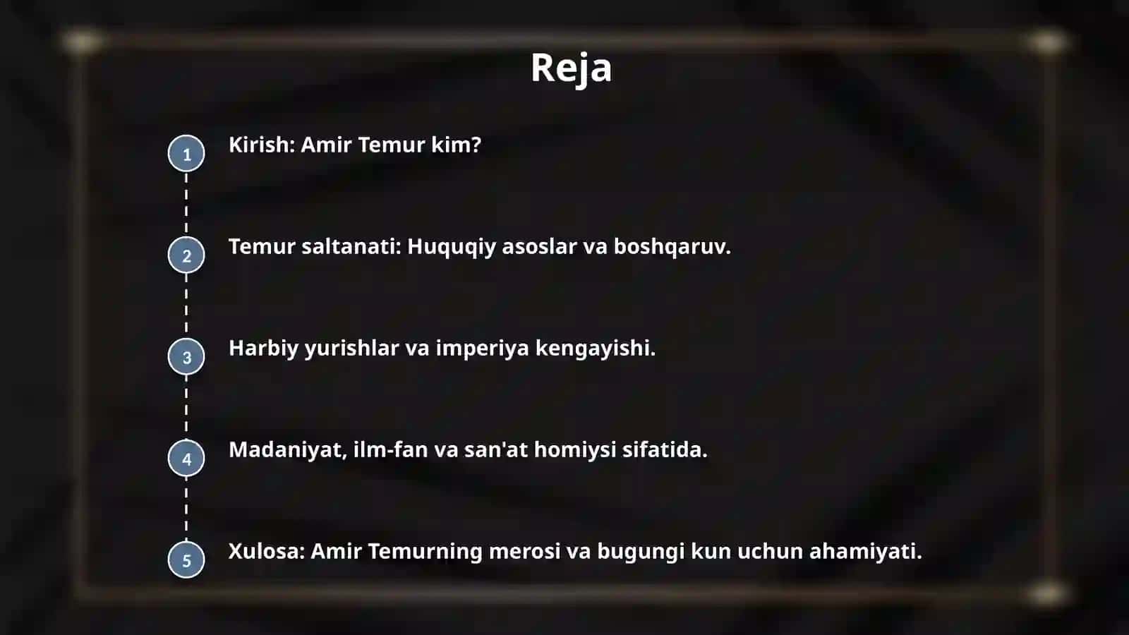 Vatanimiz qahramoni: Amir Temur buyuk davlat arbobi 2