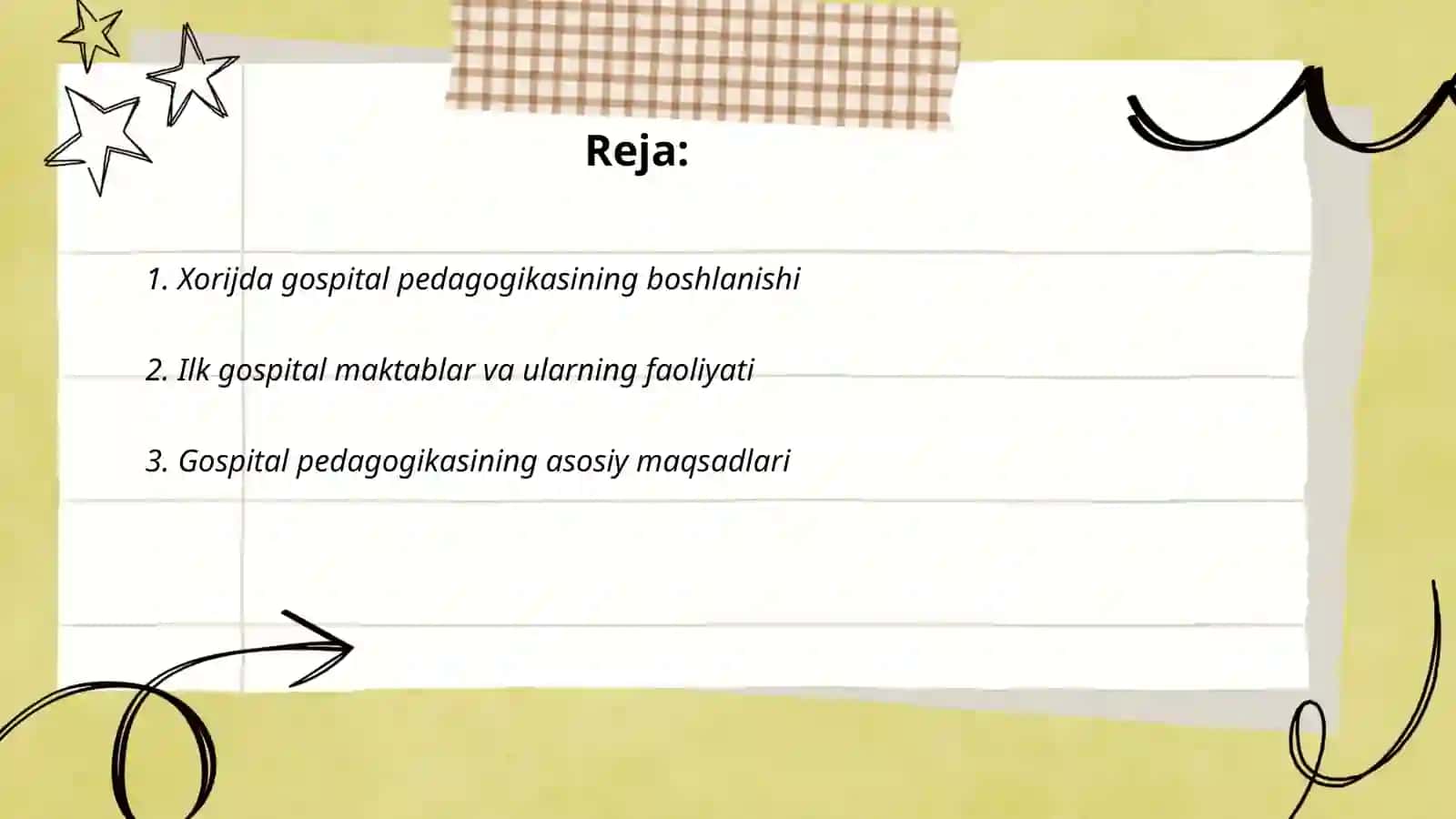Gospital pedagogikasining rivojlanish tarixi 2