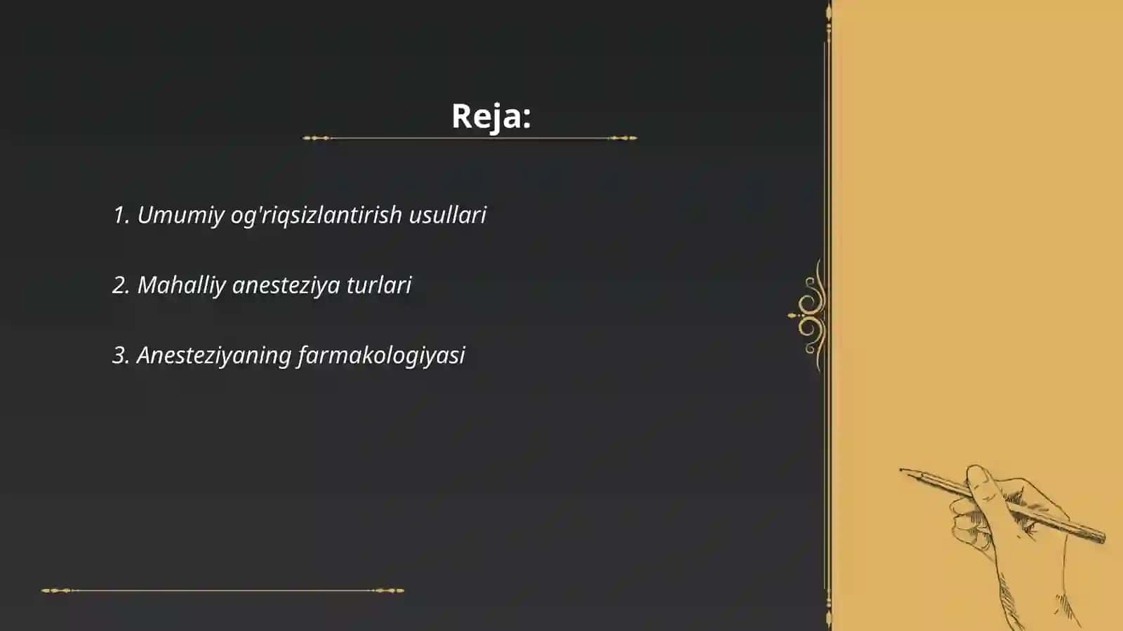 Stomatologiya anesteziya usullari anatomyasi 2