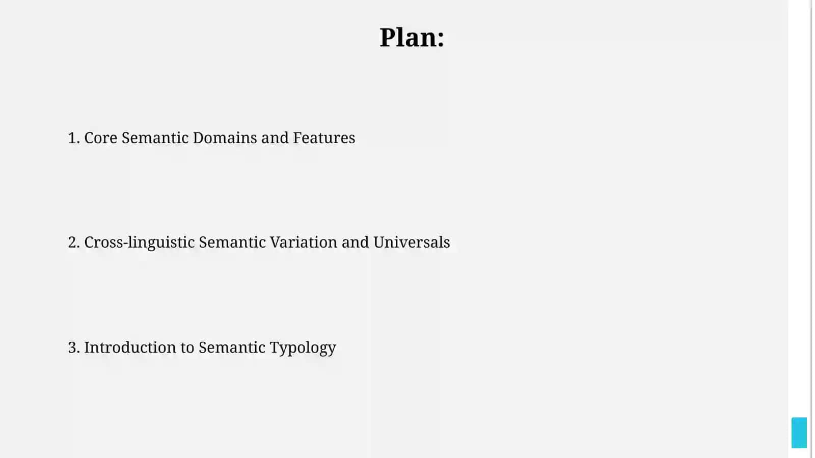 Semantik typology 2