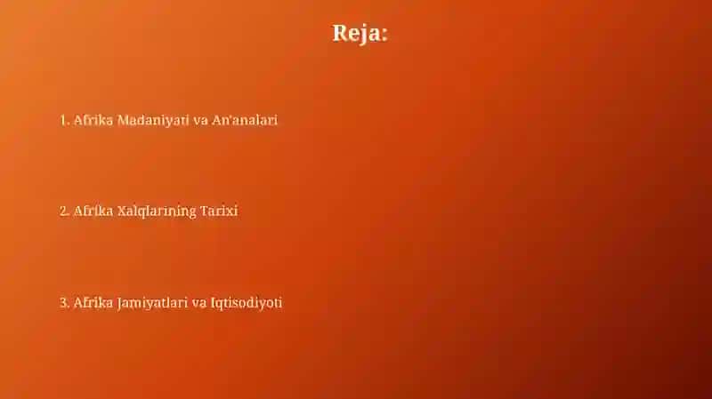 Afriqa xalqlari 2