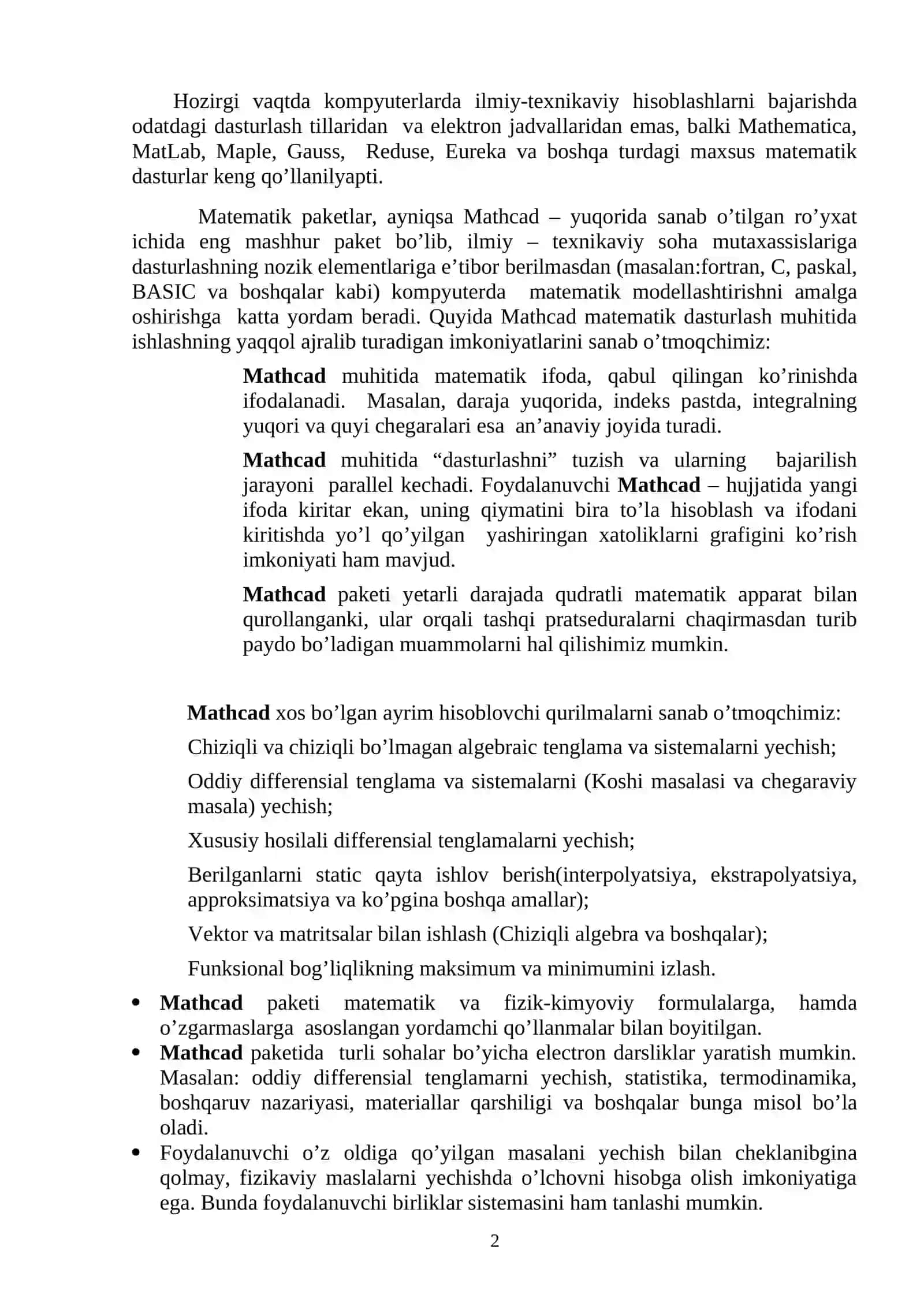 Matematik Formulalar Yozish. Snoska Kolontitul va Gipermurojat 2