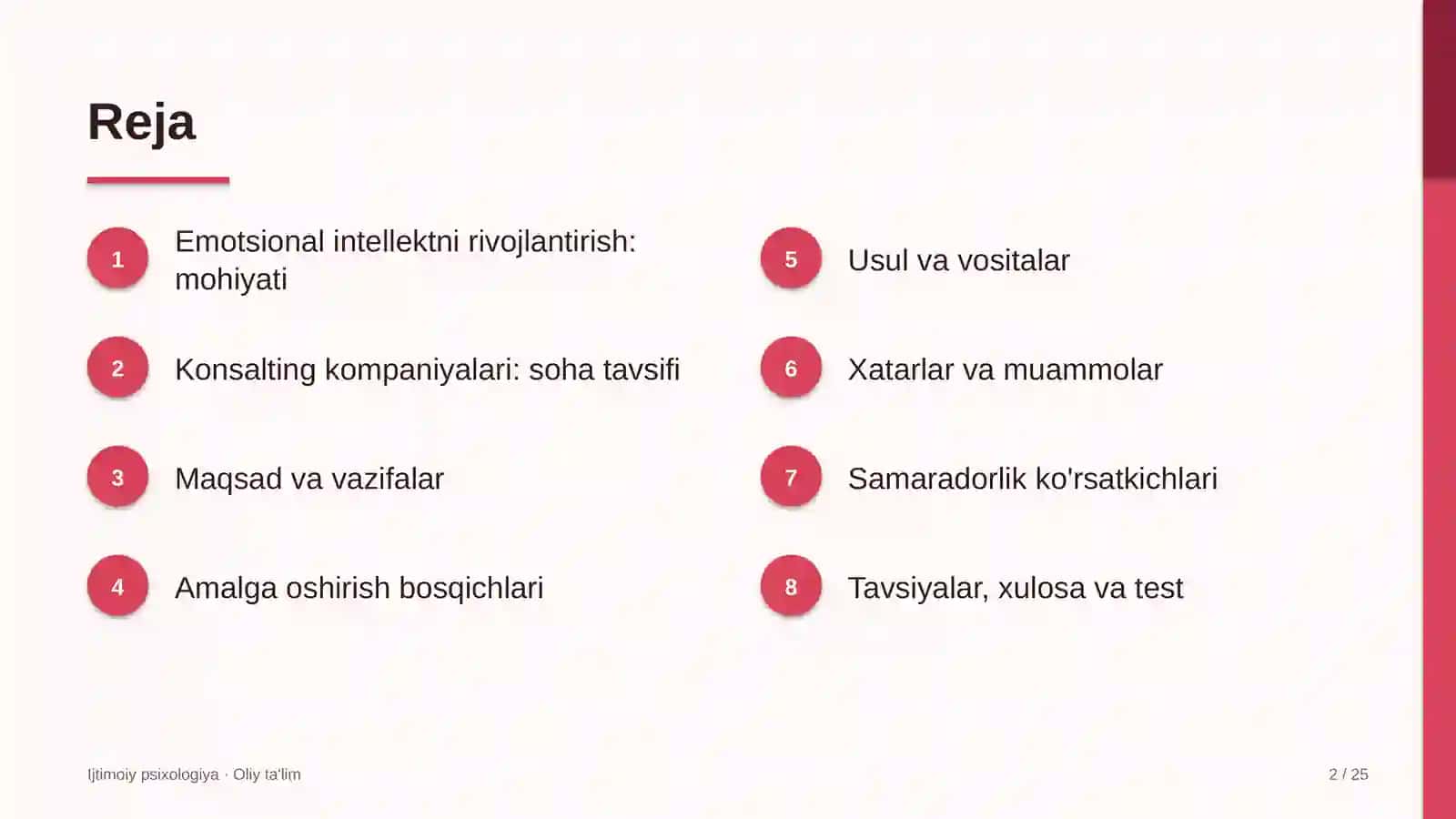 Konsalting kompaniyalarida emotsional intellektni rivojlantirish 2