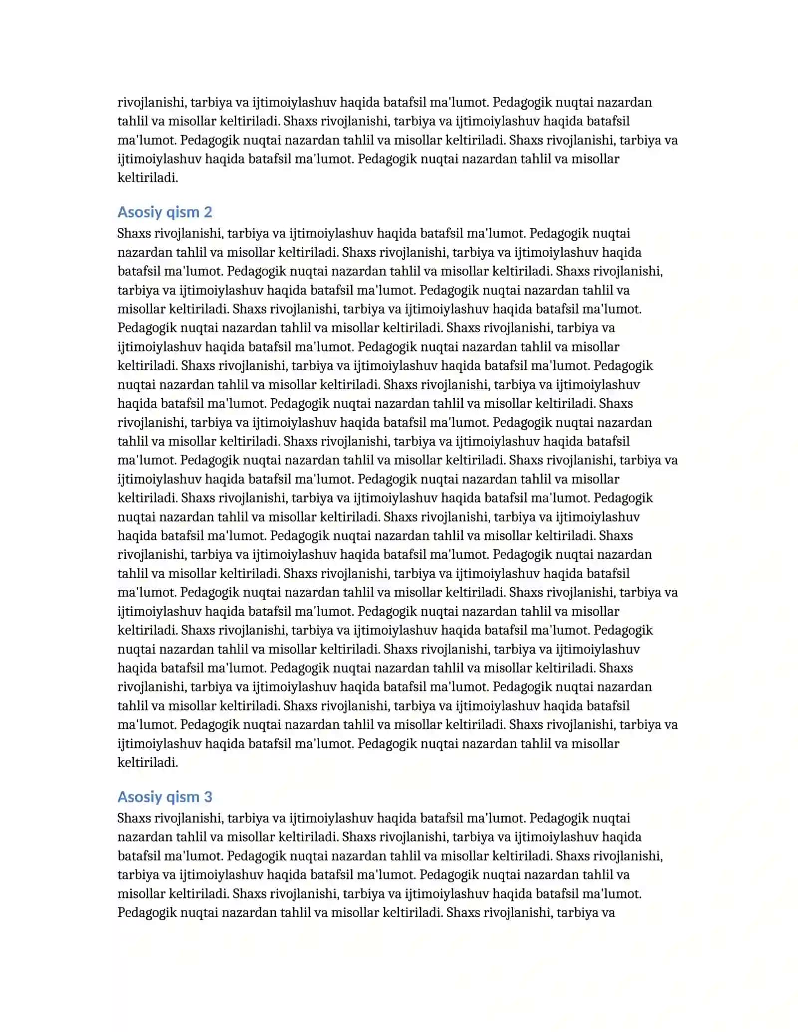 pedagogika fanidan slayd 2