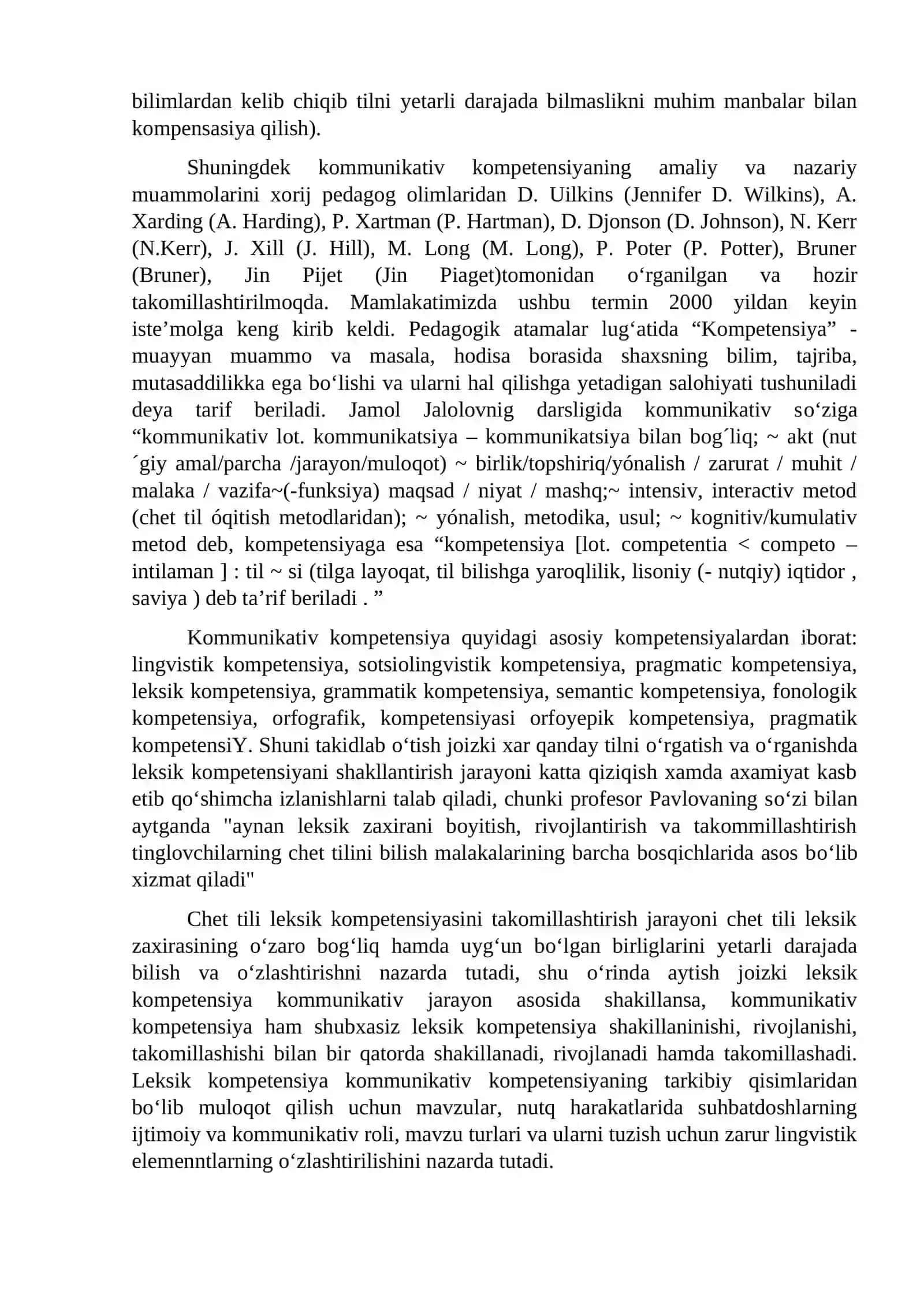 Shaxsiy va ijtimoiy yehtiyojlarni qondirishning leksik materialini tanlash va saralash muammolari 2